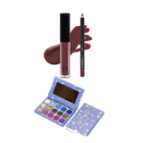 Lipstick, Lip Pencil and Eye Shadow